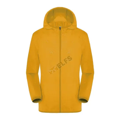 JAKET TRAINING JAKET PRIA LIPAT PARASUT WATER RESISTANT SIMPLE KUNING TUA 2 jaket_pria_lipat_parasut_water_resistant_simple_kt1