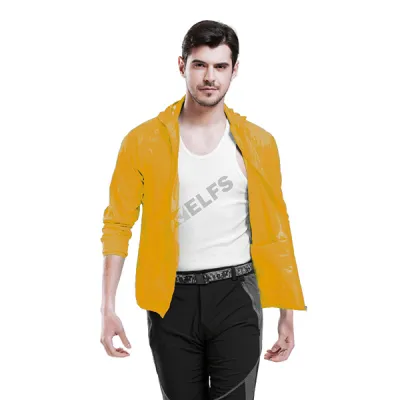 JAKET TRAINING JAKET PRIA LIPAT PARASUT WATER RESISTANT SIMPLE KUNING TUA 4 jaket_pria_lipat_parasut_water_resistant_simple_kt3