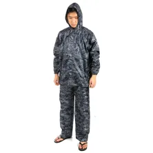 JAS HUJAN Jas Hujan Setelan jaket raincoat Army Biru Dongker