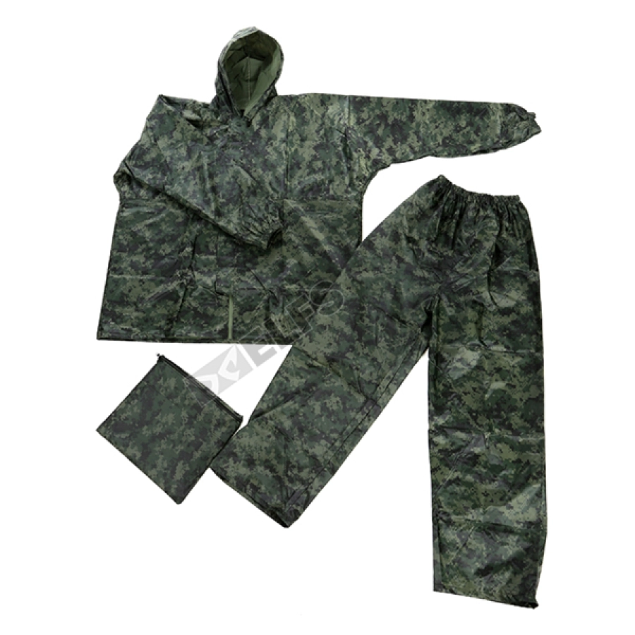 JAS HUJAN Jas Hujan Setelan jaket raincoat Army Hijau Tua 2 jh_jas_hujan_army_it_1