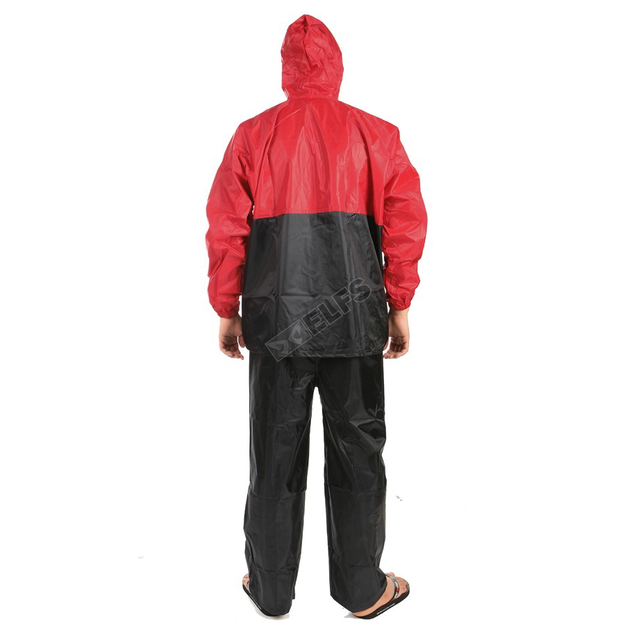 JAS HUJAN Jas Hujan Setelan jaket raincoat Kombinasi Merah Cabe 4 jh_jas_hujan_kombinasi_mc_3