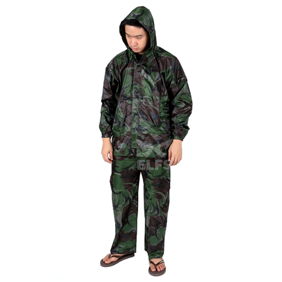 JAS HUJAN Jas Hujan Setelan jaket raincoat Loreng Hijau Army 1 jh_jas_hujan_loreng_2m_ia_0