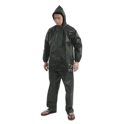 JAS HUJAN Jas Hujan Setelan jaket raincoat polos Hijau Army 3 jh_jas_hujan_simple_ia_2