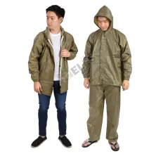 JAS HUJAN JAS HUJAN SETELAN JAKET RAINCOAT POLOS KHAKI 