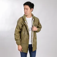 JAS HUJAN JAS HUJAN SETELAN JAKET RAINCOAT POLOS KHAKI 