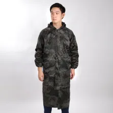 JAS HUJAN JAS HUJAN TERUSAN ARMY SCOTHLITE CASUAL RAINCOAT PARKA HOODIE ABU TUA