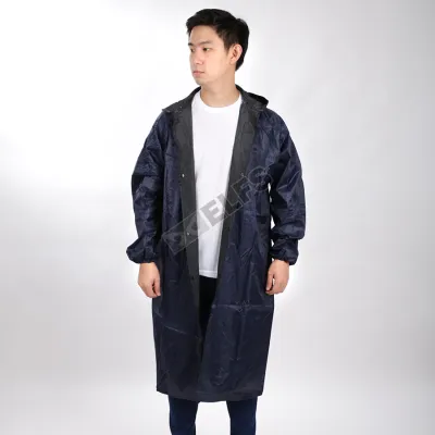 JAS HUJAN JAS HUJAN TERUSAN SCOTHLITE CASUAL RAINCOAT PARKA HOODIE BIRU DONGKER 1 jh_terusan_scotchlite_bd0