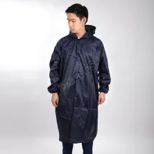 JAS HUJAN JAS HUJAN TERUSAN SCOTHLITE CASUAL RAINCOAT PARKA HOODIE BIRU DONGKER