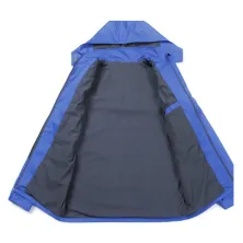 JAKET HIKING Jaket Hiking Windproof  Water Resistant Outdoor Jacket Biru Tua