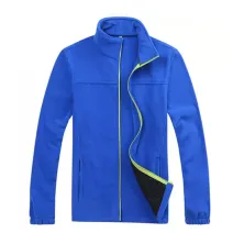 JAKET HIKING JAKET GUNUNG POLAR INNER JACKET HANGAT MUSIM DINGIN BIRU TUA 