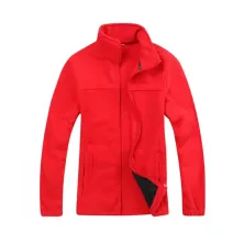 JAKET HIKING JAKET GUNUNG POLAR INNER JACKET HANGAT MUSIM DINGIN MERAH CABE 