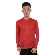 BASELAYER Baselayer Jersey Lengan Panjang Training Spandek Merah Cabe