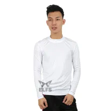 BASELAYER Baselayer Jersey Lengan Panjang Training Spandek Putih