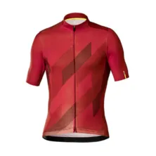 JERSEY Cycling Jersey Sepeda Roadibike MTB Mavic Kaos Sepeda Dryfit Merah Cabe
