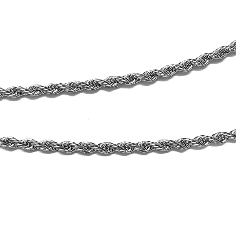 KALUNG Kalung Titanium PGZ86E 060CM Silver 2 kalung_pgz86e_060cm_sv_1