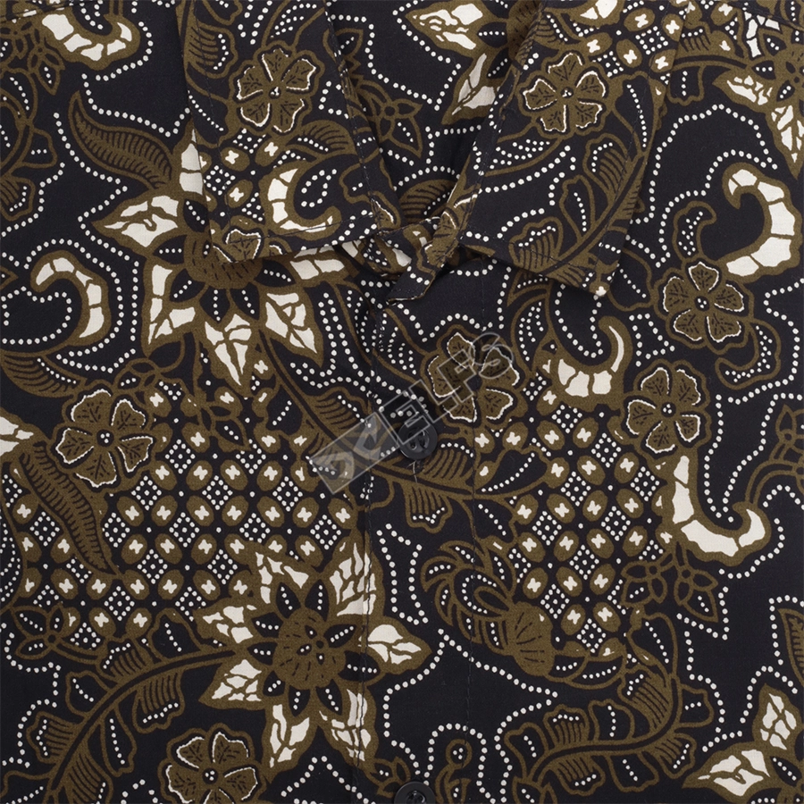 KEMEJA BATIK PANJANG KEMEJA PRIA BATIK SONGKET LENGAN PANJANG SLIMFIT TERMURAH M-XL 09 COKLAT TUA 4 kfbj_batik_songket_09_ct3