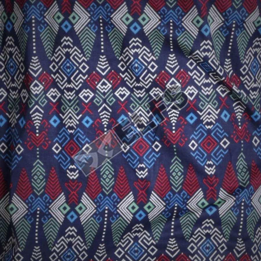 KEMEJA BATIK PANJANG KEMEJA PRIA BATIK SONGKET LENGAN PANJANG SLIMFIT TERMURAH M-XL 05 BIRU DONGKER 4 kfbj_batik_songket_bd3