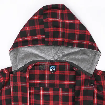 KEMEJA PANJANG KEMEJA FLANEL PRIA HOODIE LENGAN PANJANG MOTIF KOTAK 08 ABU MUDA MERAH CABE 4 kffj_flanel_hoodie_08am_mc3