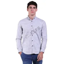 KEMEJA PANJANG Kemeja Panjang  Pria Oxford Misty 3Y1701 Putih