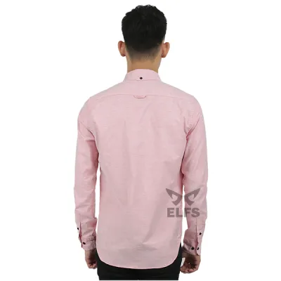 KEMEJA PANJANG Kemeja Panjang Pria Oxford Premium Basic Pink Muda 2 kfsj_oxford_premium_basic_pm_1
