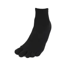 KAOS KAKI 5 JARI Kaos Kaki Pendek 5 Jari Katun Anti Bakteri Hitam