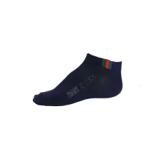 KAOS KAKI CASUAL PENDEK Kaos Kaki semata Kaki Ankle Socks Katun List Biru Dongker