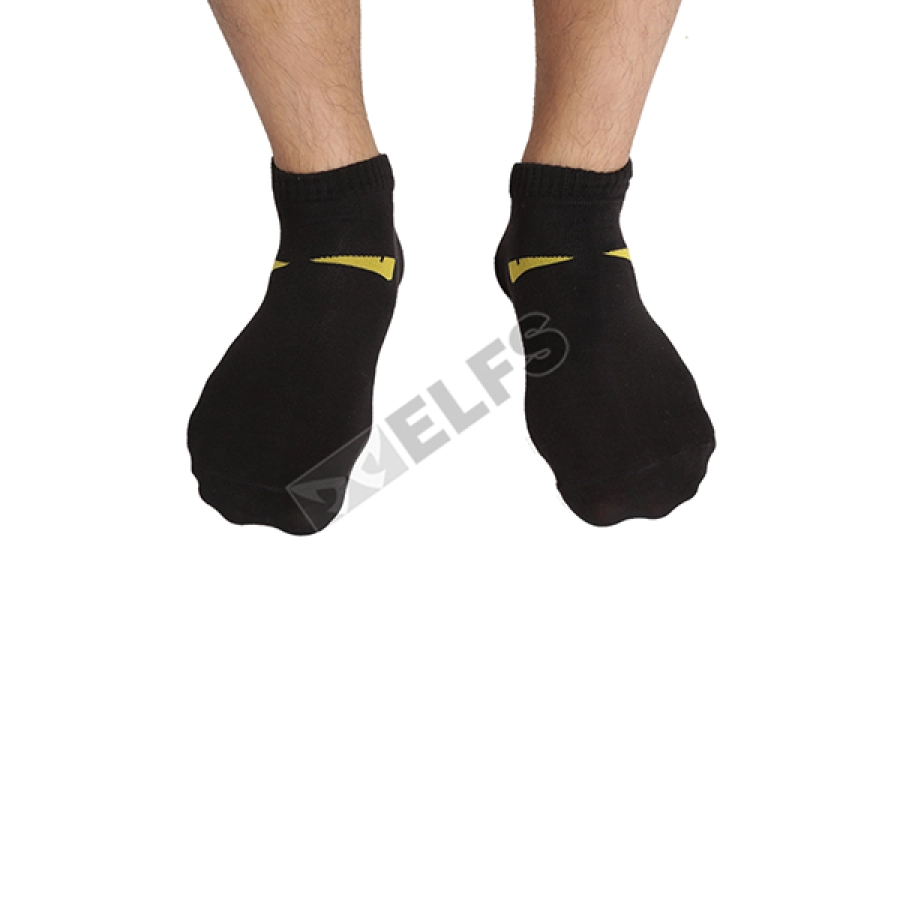 KAOS KAKI CASUAL PENDEK Kaos Kaki Semata Kaki Ankle Socks Katun Monster Hitam 2 kkd_ankle_monster_hx_1