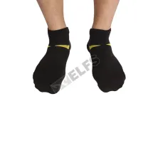 KAOS KAKI CASUAL PENDEK Kaos Kaki Semata Kaki Ankle Socks Katun Monster Hitam