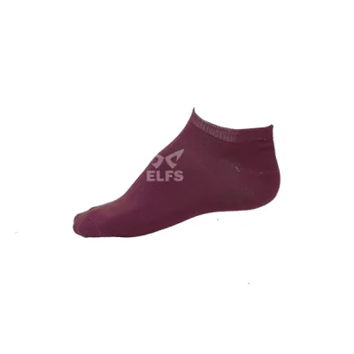 KAOS KAKI CASUAL PENDEK Kaos Kaki Semata Kaki Ankle Socks 32BD24M Warna Maroon 1 kkd_casual_colourfull_32bd24m_mo_0