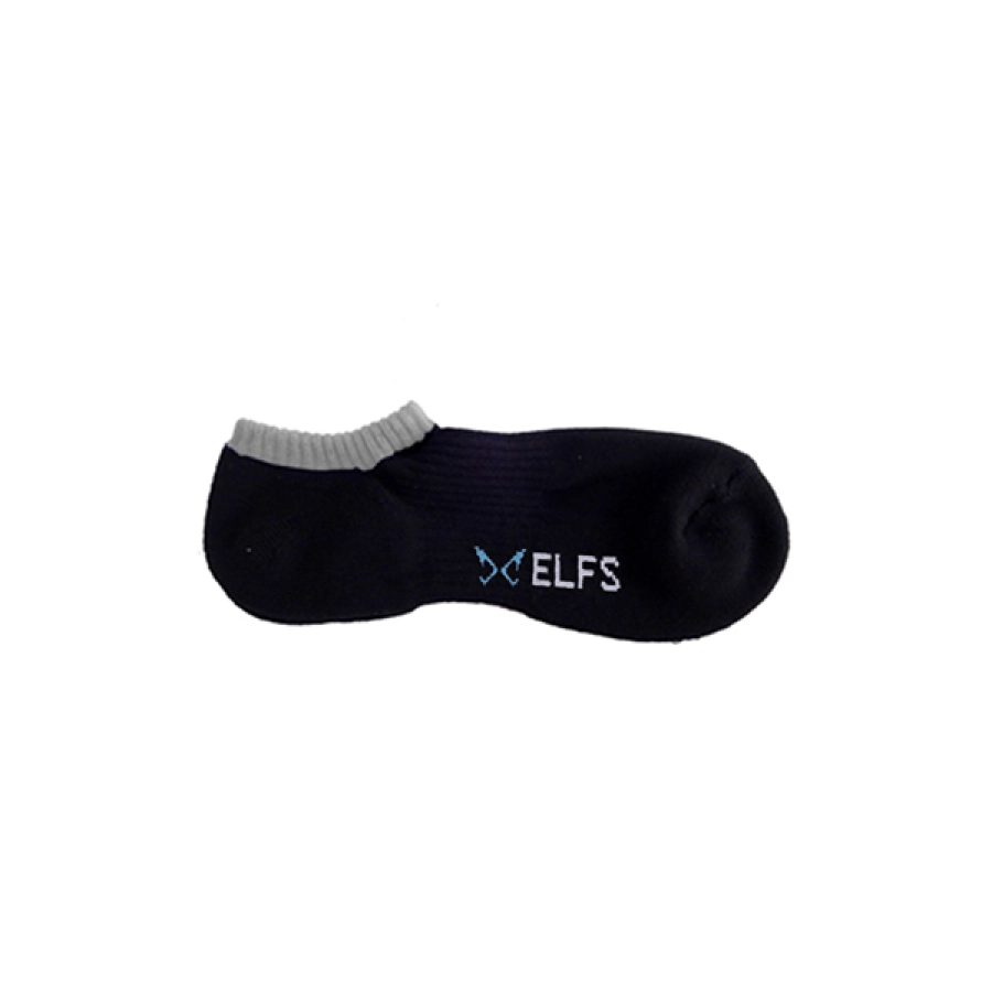 KAOS KAKI CASUAL PENDEK Kaos Kaki Semata Kaki Ankle Socks List Hitam Abu 3 kkd_list_hitam_am_2