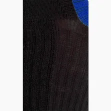 KAOS KAKI CASUAL PENDEK Kaos Kaki Semata Kaki Ankle Socks List Hitam Biru Tua