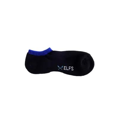 KAOS KAKI CASUAL PENDEK Kaos Kaki Semata Kaki Ankle Socks List Hitam Biru Tua 3 kkd_list_hitam_bt_2