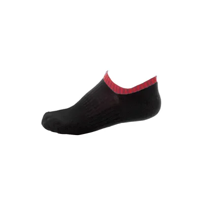 KAOS KAKI CASUAL PENDEK Kaos Kaki Semata Kaki Ankle Socks List Hitam Merah 1 kkd_list_hitam_mc_0