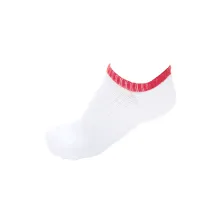 KAOS KAKI CASUAL PENDEK Kaos Kaki Semata Kaki Ankle Socks List Putih Merah