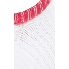 KAOS KAKI CASUAL PENDEK Kaos Kaki Semata Kaki Ankle Socks List Putih Merah