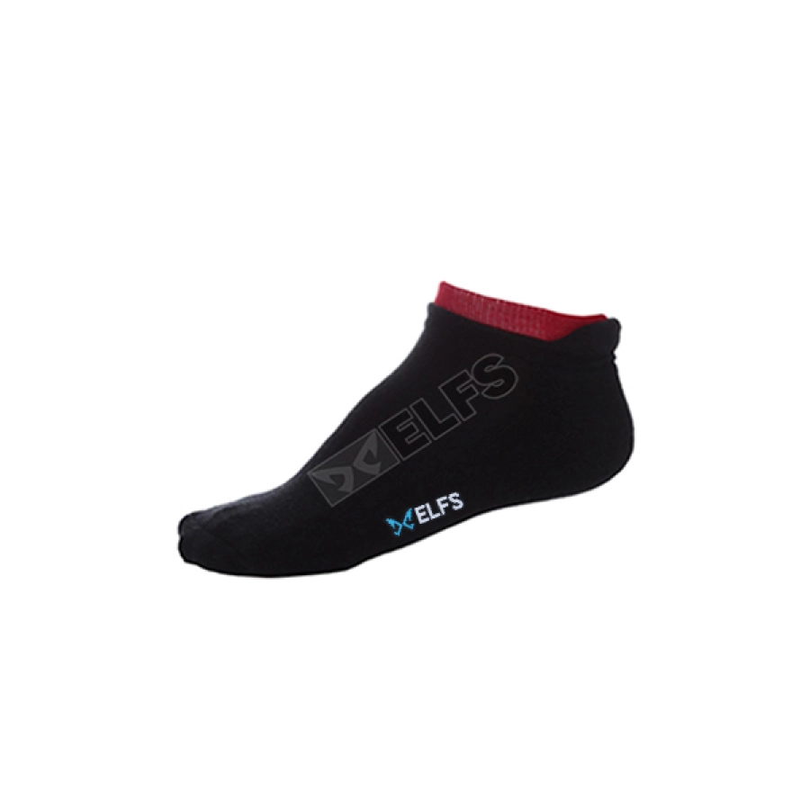 KAOS KAKI SPORT PENDEK Kaos Kaki Sport Ankle Socks HS057S Hitam List Merah 1 kkd_sport_list_hs057s_htm_mc0