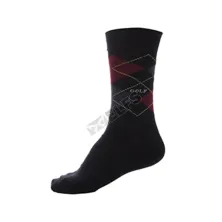 KAOS KAKI CASUAL PANJANG Kaos Kaki Panjang Casual Socks Argyle Golf HC140 Hitam