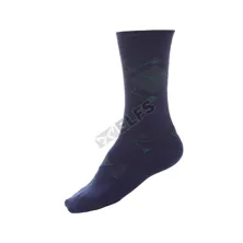 KAOS KAKI CASUAL PANJANG Kaos Kaki Panjang Casual Socks Argyle Polos HC112 Biru Dongker