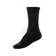 KAOS KAKI CASUAL PANJANG Kaos Kaki Panjang Casual Socks Argyle Polos HC112 Hitam