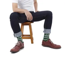 KAOS KAKI CASUAL PANJANG Kaos Kaki Panjang Harry Potter Socks Slytherin Hijau Tua