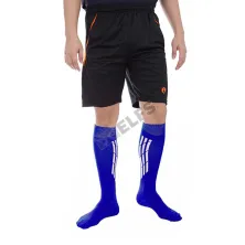 KAOS KAKI SPORT PANJANG Kaos Kaki Sepak Bola Soccer Socks HF30 List Biru Tua