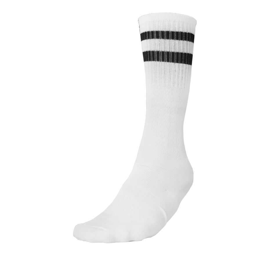 KAOS KAKI SPORT PANJANG Kaos Kaki Futsal Sepakbola Cotton Sport Socks Putih 1 kkj_futsal_list_px0