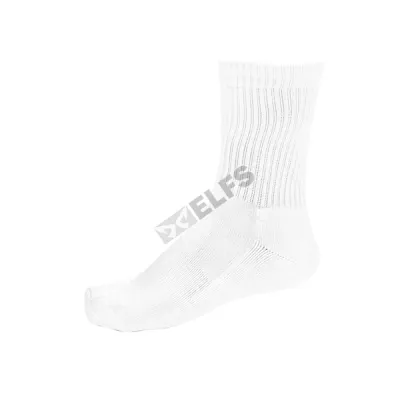 KAOS KAKI CASUAL PANJANG Kaos Kaki Panjang Casual Socks Katun Polos Putih 1 kkj_simple_cotton_px_0