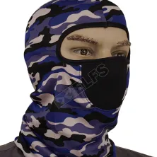 MASKER & BUFF Masker Ninja Motor Army Biru Tua