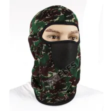 MASKER & BUFF Masker Ninja Motor Army Hijau Tua