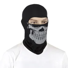 MASKER & BUFF Masker Ninja Motor Skull Abu Muda