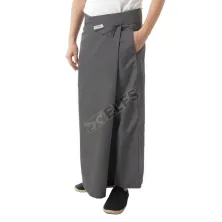 SARUNG/CELANA Celana Sarung Premium Moeslim Wear untuk Sholat Santri Pesantren Abu Tua