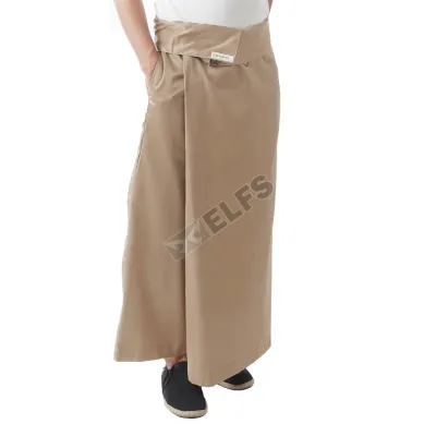 SARUNG/CELANA Celana Sarung Premium Moeslim Wear untuk Sholat Santri Pesantren Krem 1 msc_celana_sarung_cr_0_copy