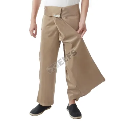 SARUNG/CELANA Celana Sarung Premium Moeslim Wear untuk Sholat Santri Pesantren Krem 3 msc_celana_sarung_cr_2_copy