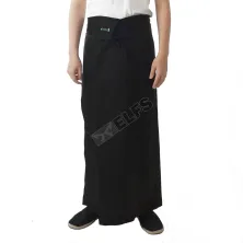 SARUNG/CELANA Celana Sarung Premium Moeslim Wear untuk Sholat Santri Pesantren Hitam